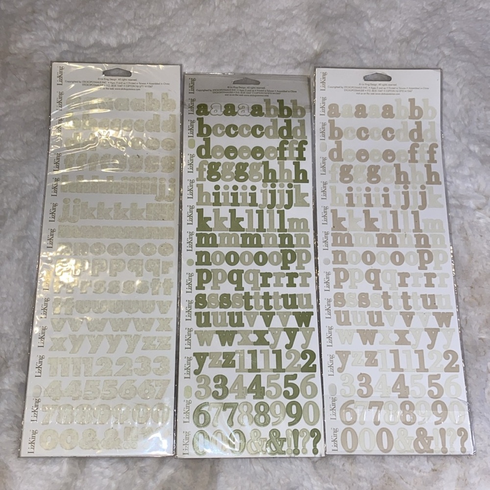 Alphabet Stickers Bundle - Picture 4 of 4
